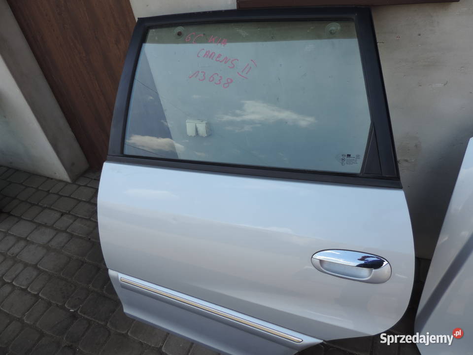 DRZWI LEWY TYŁ KIA CARENS II 0206 LAK 6C Rok produkcji 2006 małopolskie Nowy Sącz