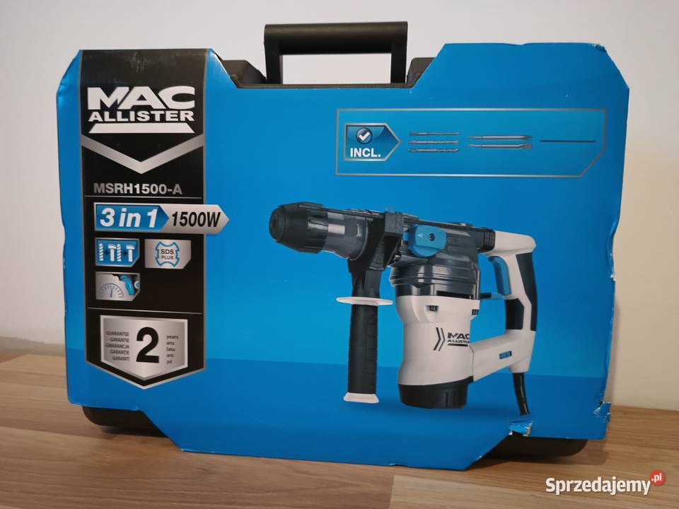Młotowiertarka MacAllister SDS 1500 w 5 J Radom
