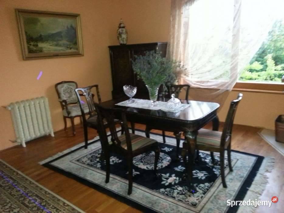 Komplet mebli do salonu stołu z 6 krzeseł i 2