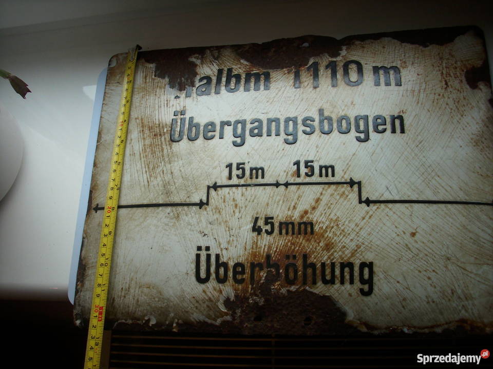 Przedwojenne laminowane niemieckie duże tablice zachodniopomorskie Barlinek sprzedam