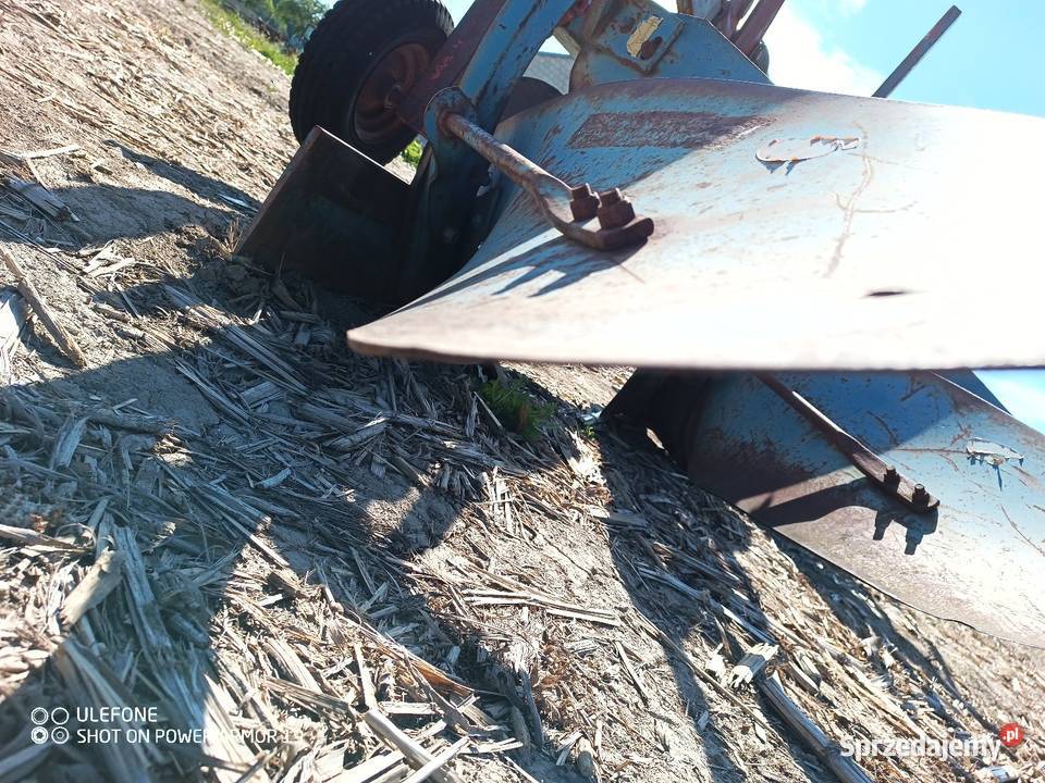 Pług Fiskars 3 skiby sprężyna non stop resor mazowieckie Rostkowo