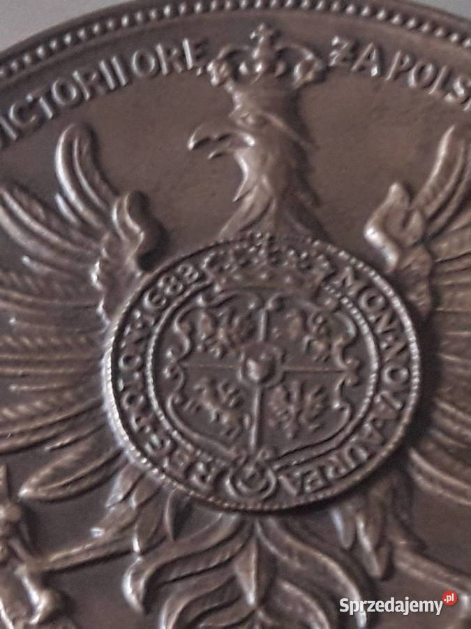 Medal z brązu Joannes III UNIKAT Janów Lubelski