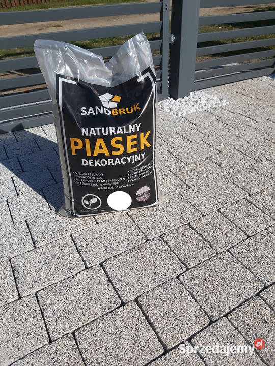 Suchy Piasek Granitowy Fuga Zasypka Jasny Szary Dąbrowa Tarnowska