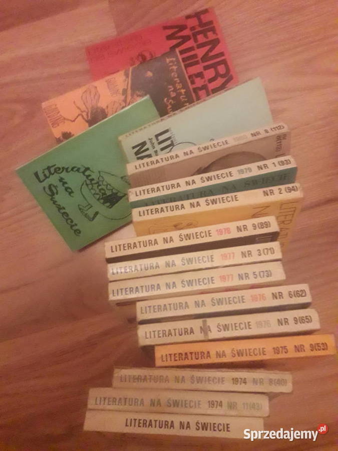 Literatura na świecie miesięcznik razem 9 mazowieckie Warszawa