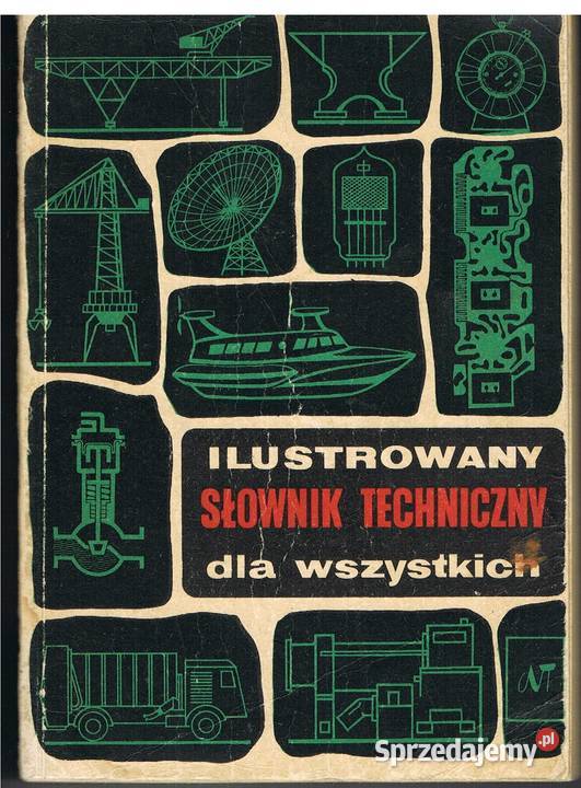 Ilustrowany słownik techniczny wszystkich Kultura i Rozrywka Rumia sprzedam