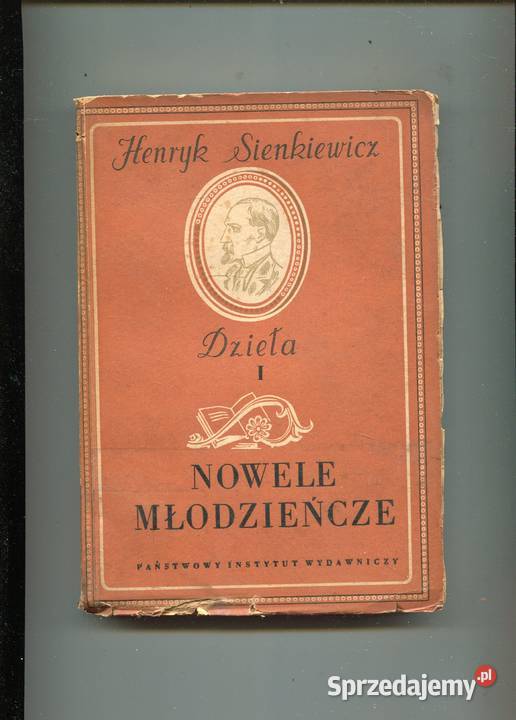 Nowele młodzieńcze Sienkiewicz Szczecin sprzedam