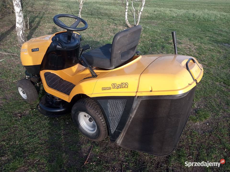 Stiga zamiana na stary ciągnik rolniczy Traktorki Kluki