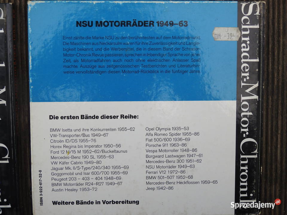 NSU VICTORIA TRIUMPH HOREX nie BMW DKW Zundapp