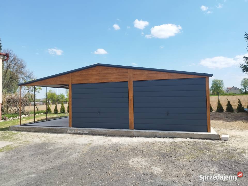 Garaż Blaszny Carport Wiata Hala Magazyn z blacha wielkopolskie Swarzędz sprzedam