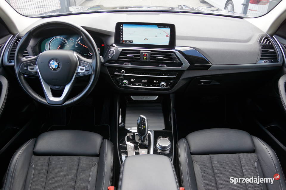 BMW X3 20 Diesel 190 4x4 Navi LED Półskóra Hak światła przeciwmgielne Nowy Sącz sprzedam