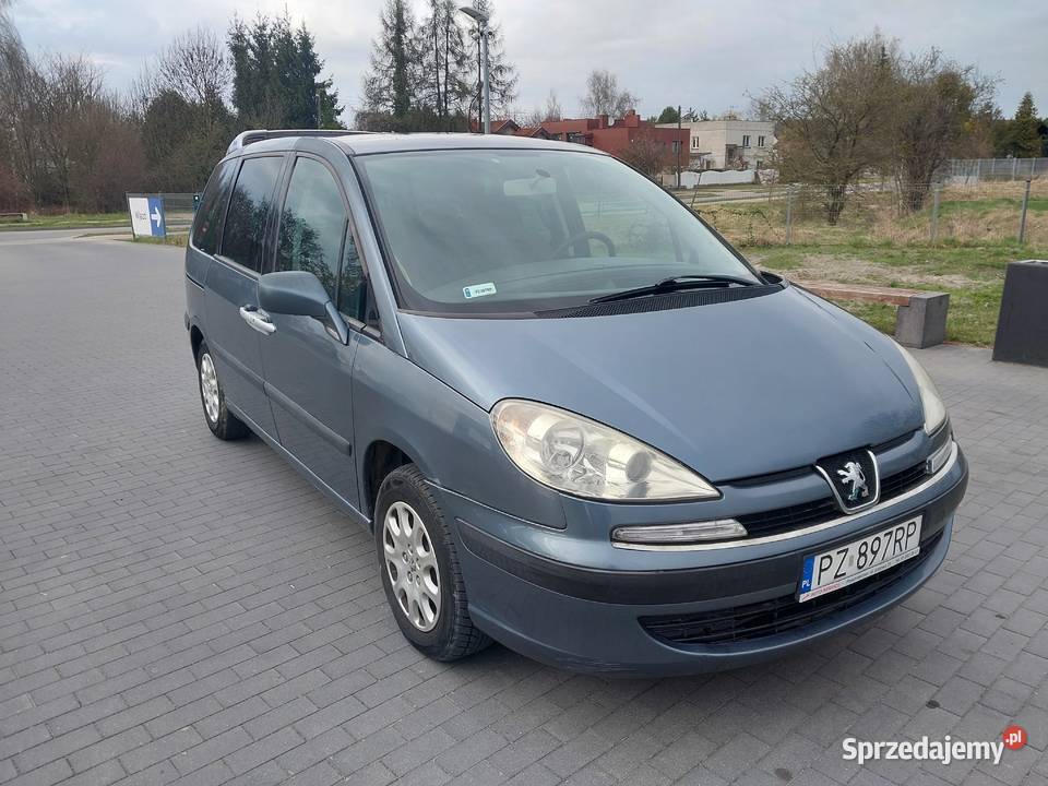 Peugeot 807 LPG wielkopolskie Tarnowo Podgórne sprzedam