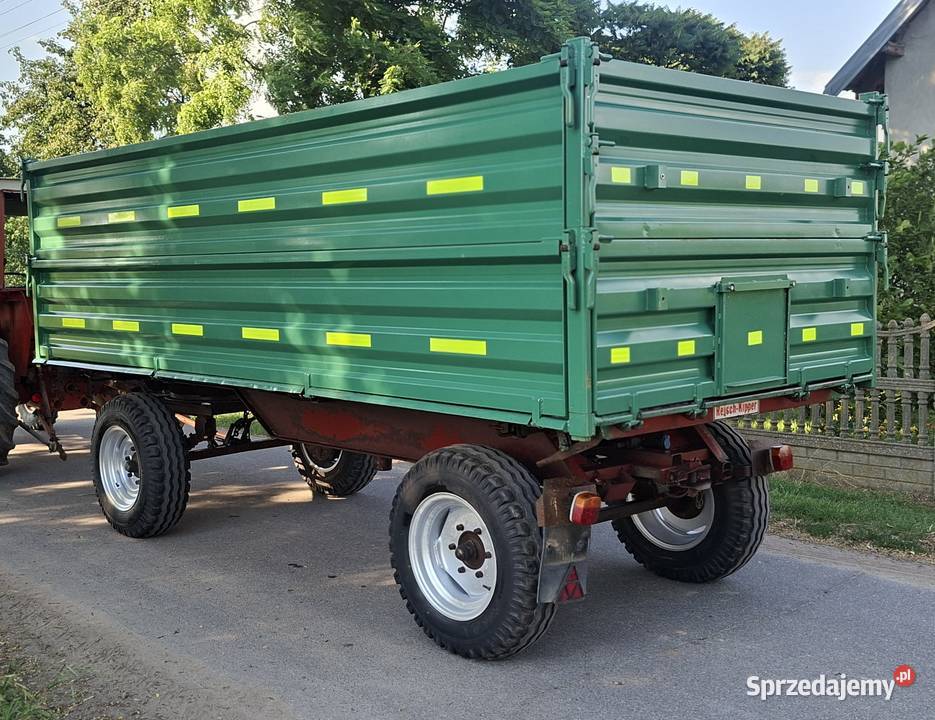 Przyczepa wywrotka 3 stronna Reisch RD80 8 ton sprzedam