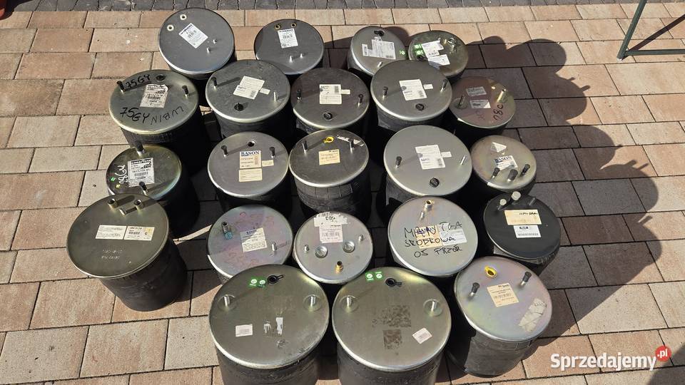 135 sztuka Nowe poduszki pneumatyczne Scania Rzepin Drugi