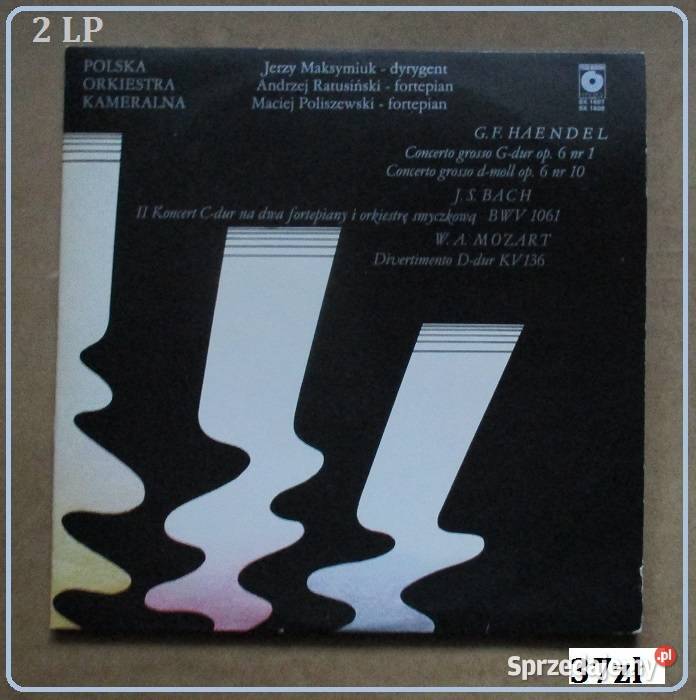 Polska Orkiestra Kameralna JMaksymiuk 2LP płyty Łódź
