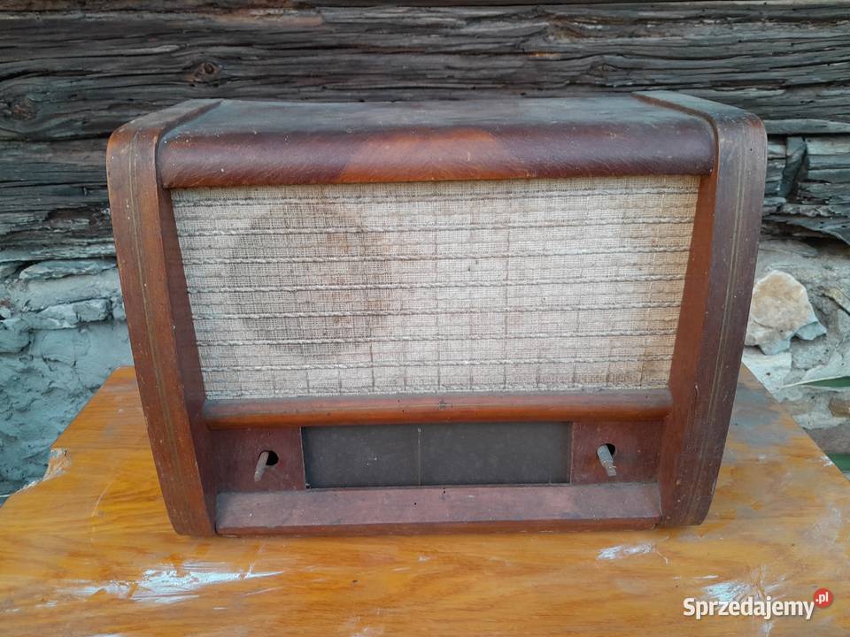 Stare radio lampowe Pionier I 6161 zabytek retro Dąbrowa Górnicza