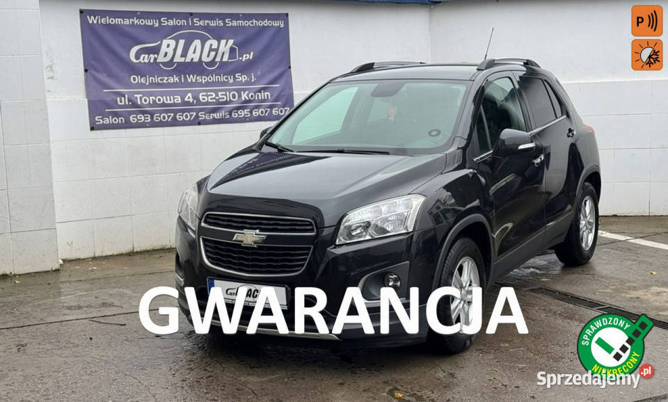 Chevrolet Trax Pisemna Gwarancja 12 miesięcy światła przeciwmgielne Konin