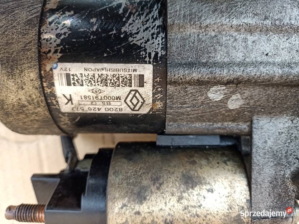 Rozrusznik renault Clio 2 Kangoo 15 dci Szczecin