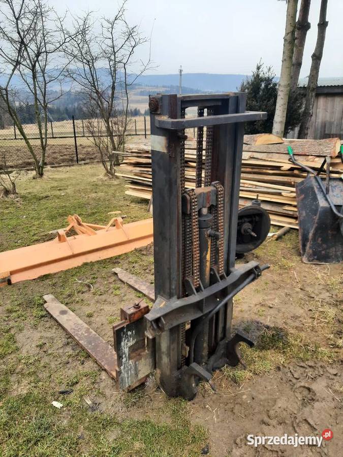 karetka maszt widły do traktora tur tuz ursus ciężarowe Jordanów