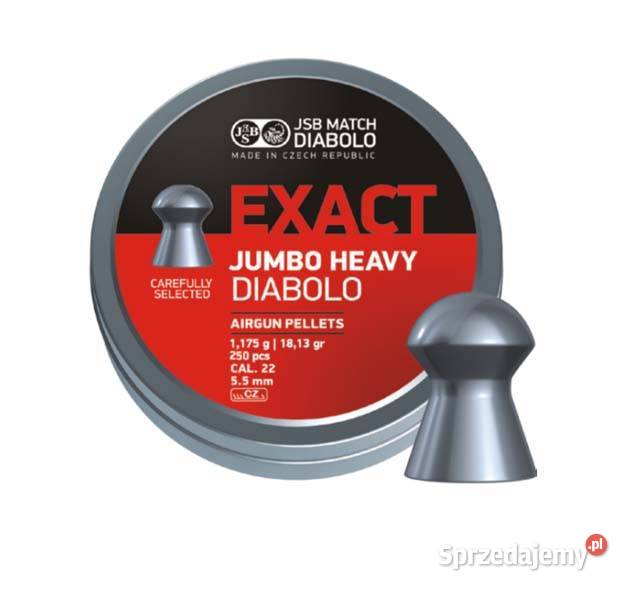 MOCNY Śrut ciężki gładki 55 mm 250 DIABOLO Nowy Sącz sprzedam