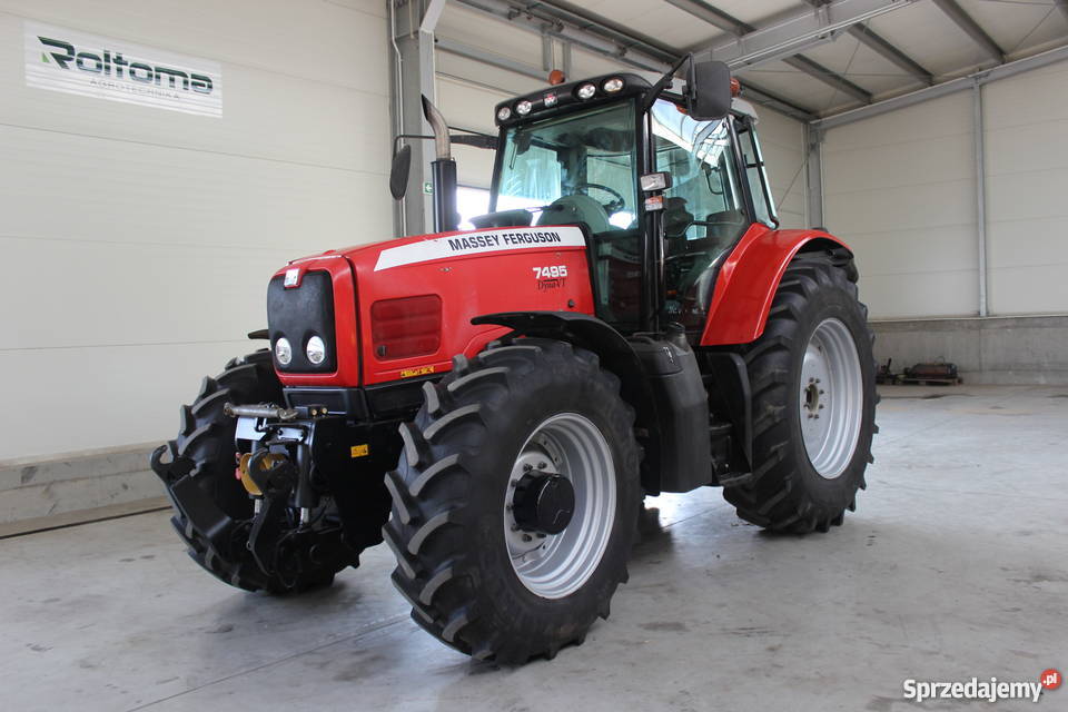Massey Ferguson 7495 dyna vt Półbiegi pod obciążeniem Sokoły