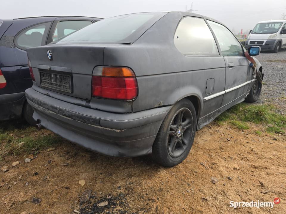 Bmw e36 compact gruz śmietnik części uszkodzony Wykroty