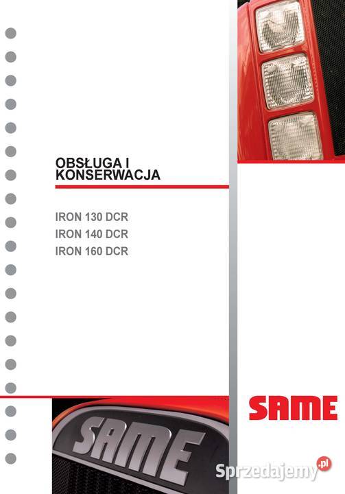Instrukcja Obsługi Same Iron DCR 130 140 160 Pozostałe Szamotuły