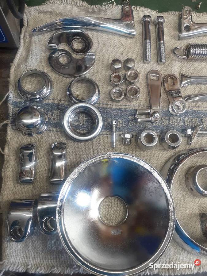 Simson części chromy nie motorynka komar ogar Pozostałe Świecie