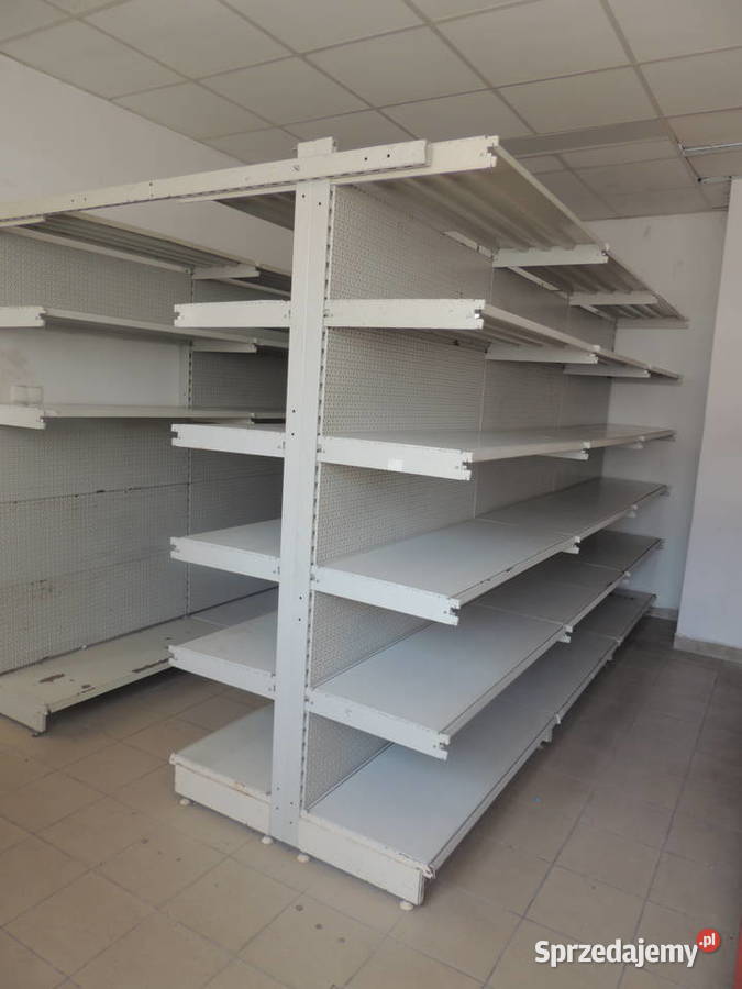 REGAŁ SKLEPOWY MAGAZYNOWY METALOWY GONDOLA Kadzidło