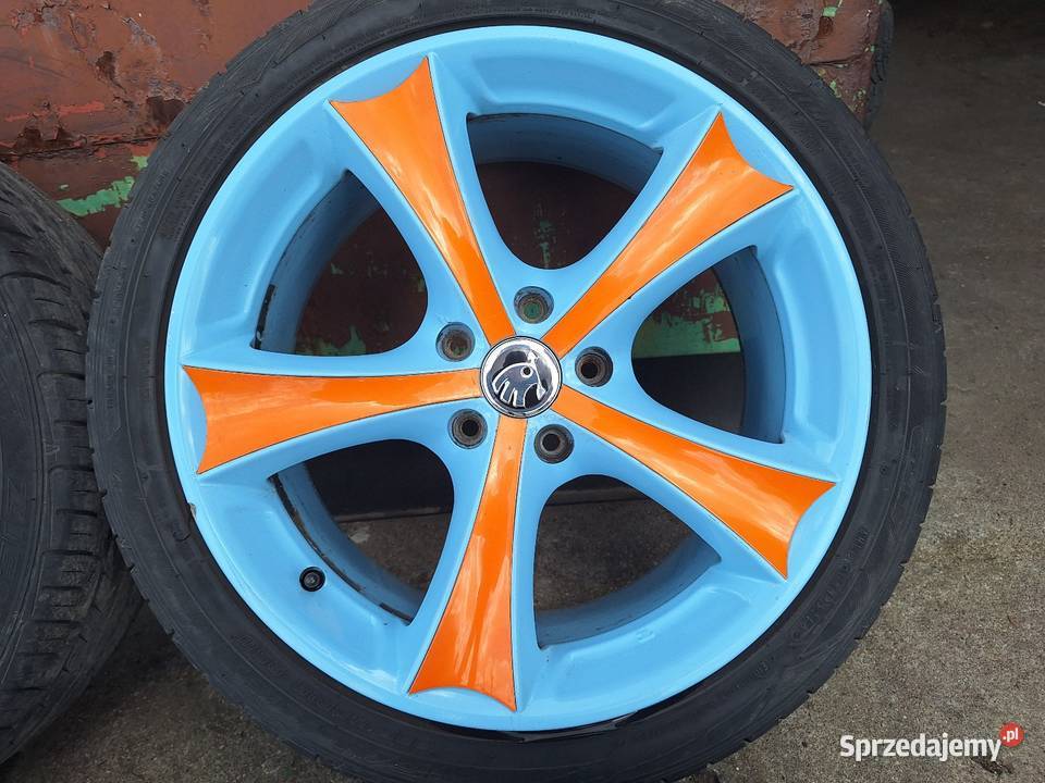 Alufelgi 5x112 18 ET45 VW Seat Skoda Audi Samochodowe Choceń