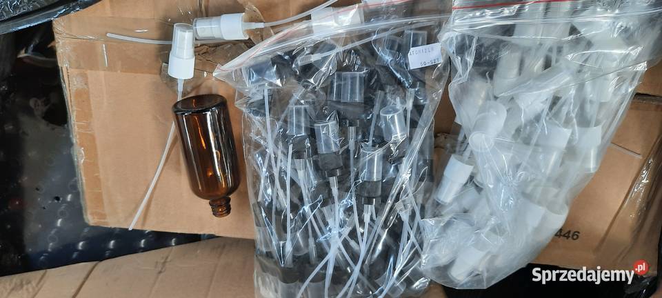 Buteleczki z atomizerem rozpylacz spray 50 ml i Fryzjerstwo i kosmetyka świętokrzyskie Starachowice sprzedam