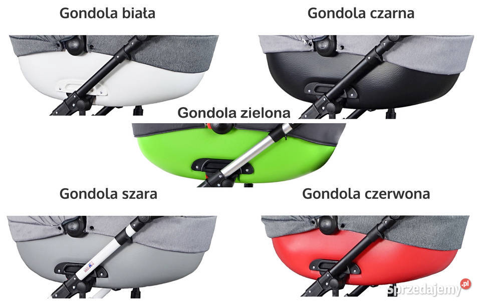 NOWY Wózek Dziecięcy Maxx RS 3w1 Wielofunkcyjny