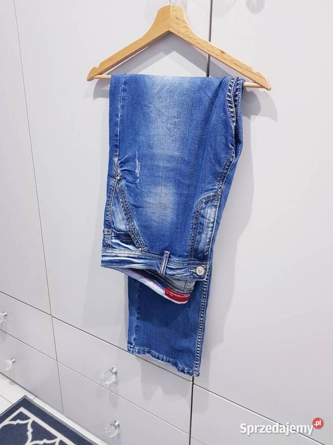 Męskie spodnie jeansowe w dużym rozmiarze Dąbrowa Górnicza