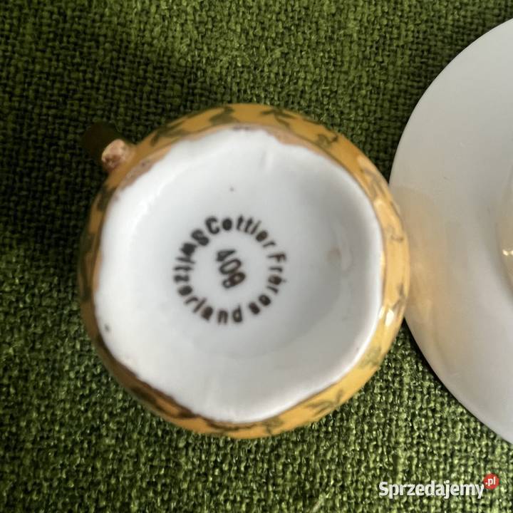 Filiżanka do espresso cottier freres switzerland małopolskie Nowy Sącz