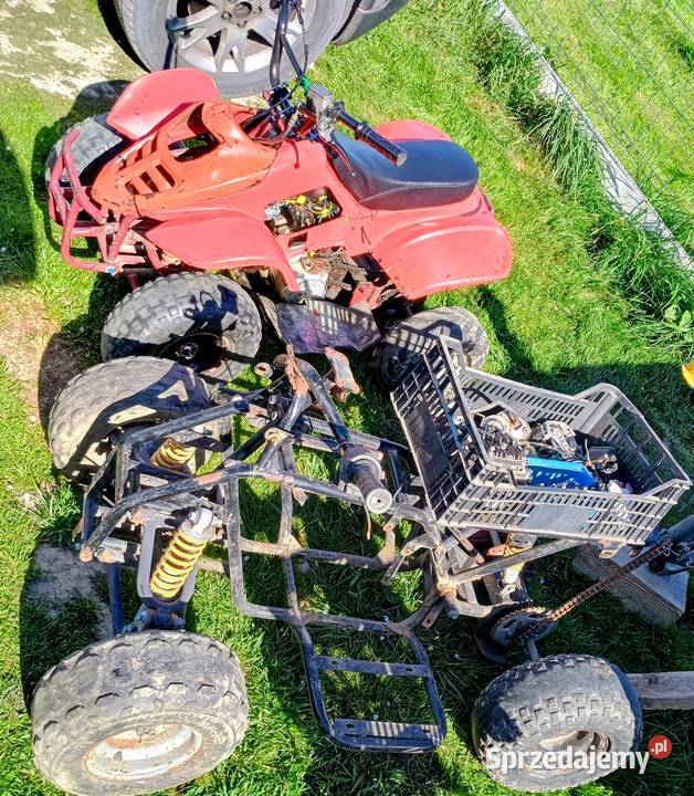 Atv 110 sprawny druga rama i zapasowe części Środa Śląska sprzedam