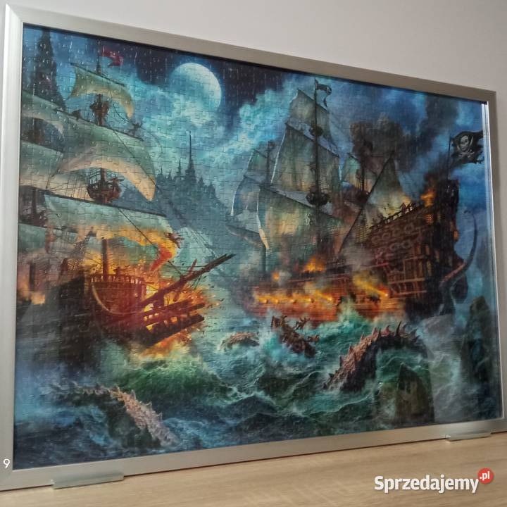 Obraz z puzzli w ramce 50 x70 Zamość