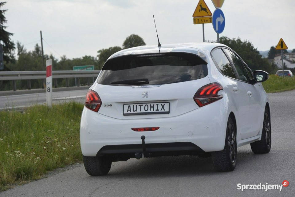 Peugeot 208 12 Benzyna Style gwarancja przebiegu biały Sędziszów Małopolski