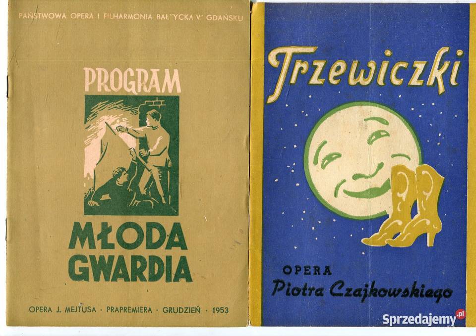 Foldery Tetralne Operowe Baletowe 24 egz Szczecin