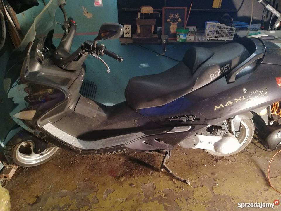 ROMET MAXI 250 kupiony w polskim salonie zachodniopomorskie Szczecin sprzedam