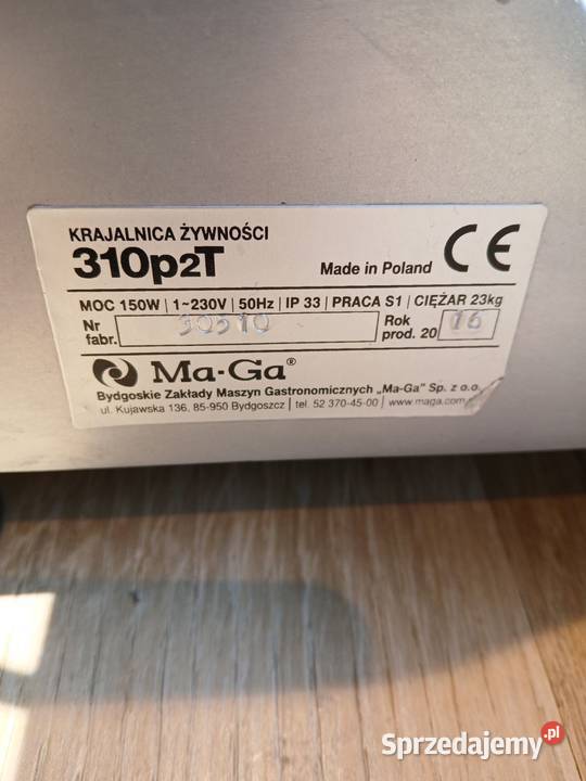 Krajalnica MaGa 310p2t