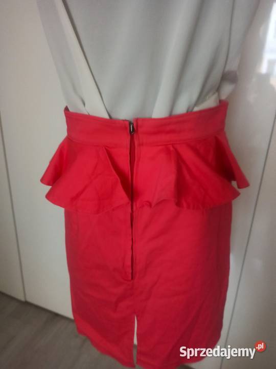 koralowa spódnica Look Rozmiar 40(L) Częstochowa