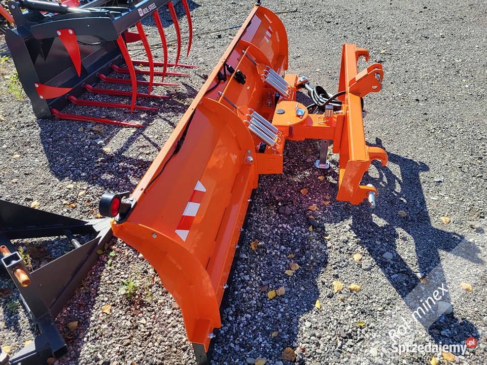 Pług do śniegu 2w1 Zabezpieczenia sprężynowe Limanowa