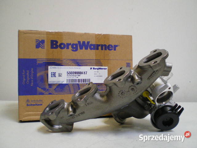Turbosprężarka BorgWarner KKK 53039700417 Siedlce sprzedam