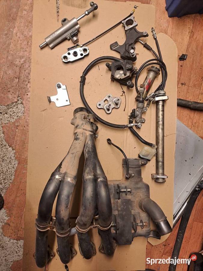 Suzuki GSXR 1000 k8 sprzęgło zaciski kolektor