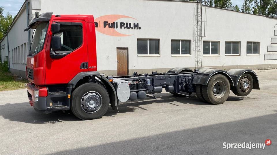 ŚMIECIARKA PODWOZIE RAMA asenizacyjny Volvo pełny VAT Nowiny