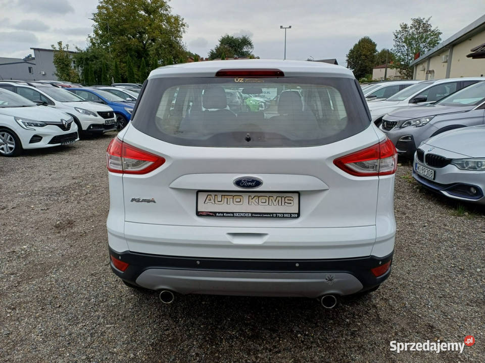 Ford Kuga 4x4 BEZWYPADKOWY Półskóra Alufelgi wielofunkcyjna kierownica