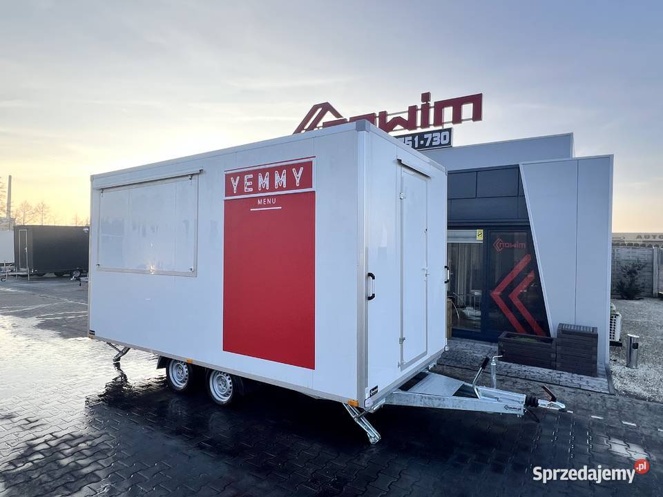 Przyczepa gastronomiczna kuchnia mobilna food Kotlin sprzedam