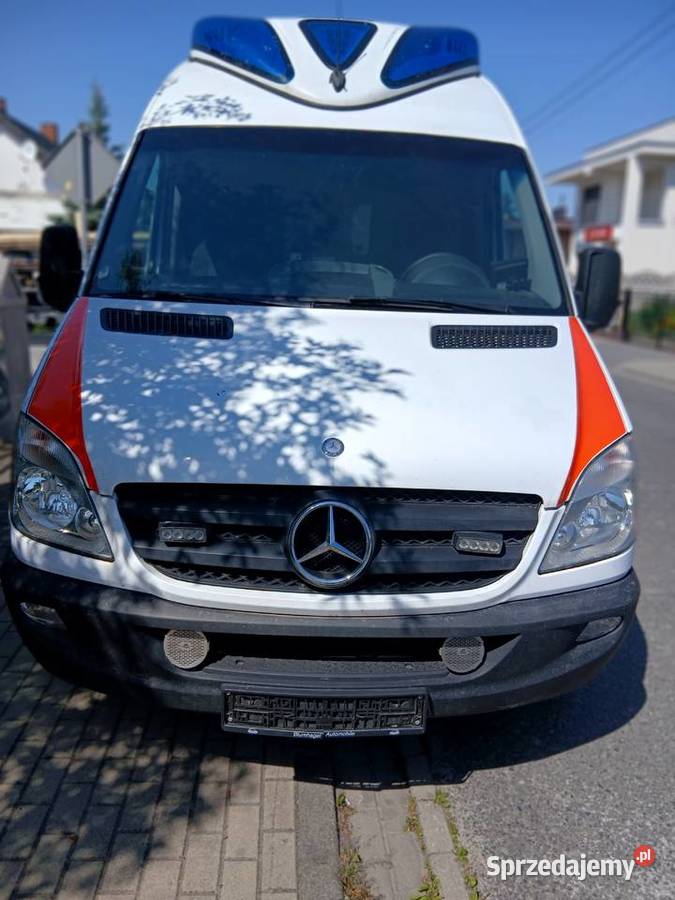 Sprzedam MercedesBenz Sprinter 22 CDI AMBULANS pierwszy właściciel Gniezno sprzedam
