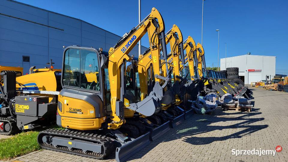 Minikoparka XCMG XE27 koparka gąsienicowa Myszków