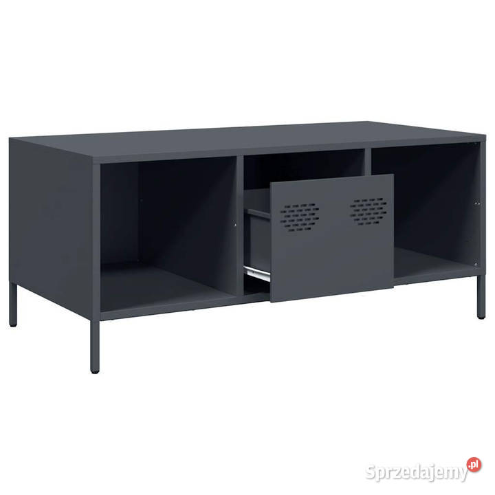 Stolik kawowy antracyt 1015x50x435 stal WM851276 mazowieckie Warszawa