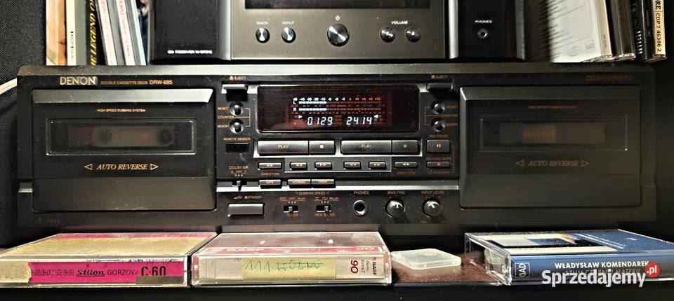Sprzedam magnetofon Denon DRW695 Magnetofony Warszawa sprzedam
